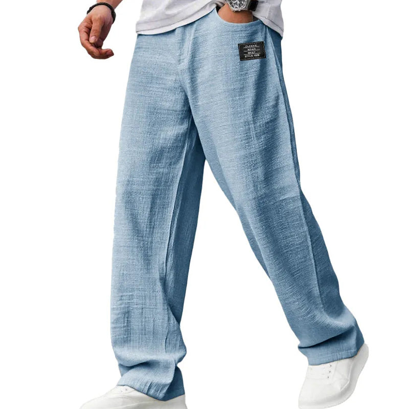 Wave Ultra-Breathable Straight-Leg Stretch Trousers