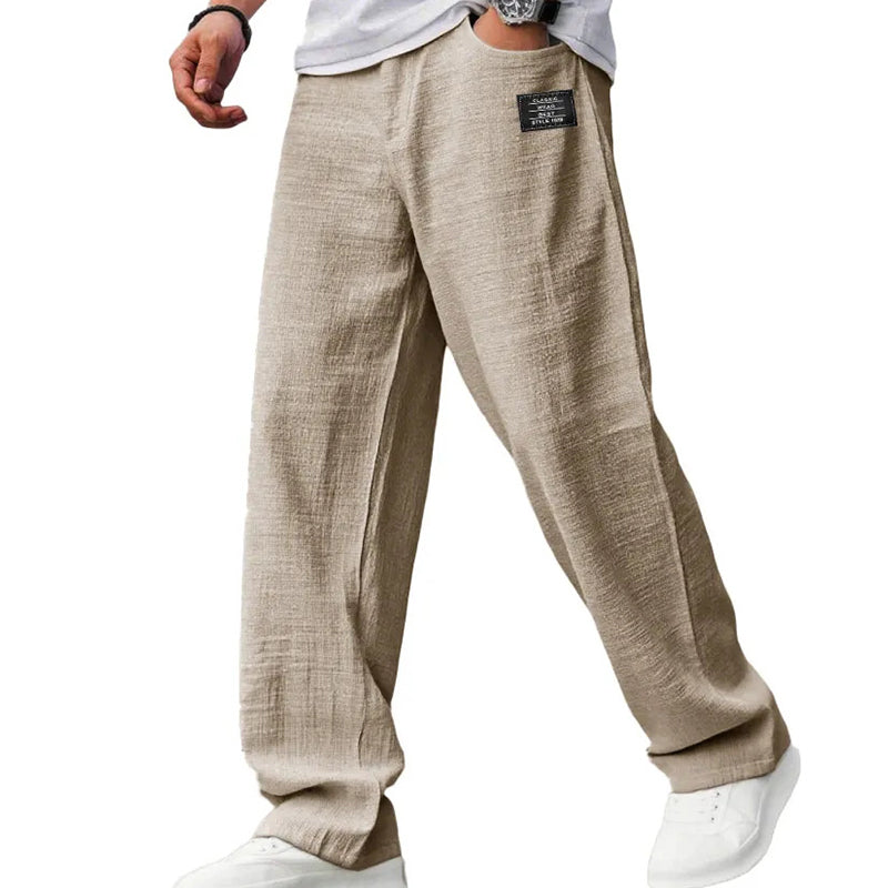 Wave Ultra-Breathable Straight-Leg Stretch Trousers