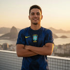 (Compre 1 Leve 2) Camisa Oficial Brasil Copa do Mundo 2026 II – Azul (Unissex)
