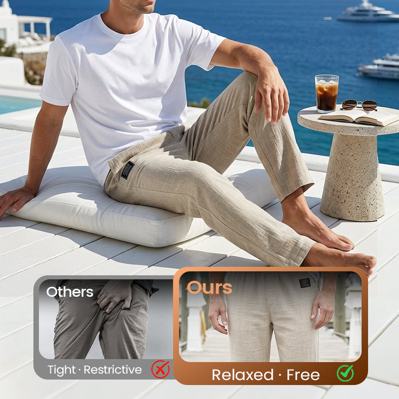 Wave Ultra-Breathable Straight-Leg Stretch Trousers