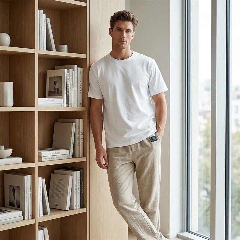 Wave Ultra-Breathable Straight-Leg Stretch Trousers