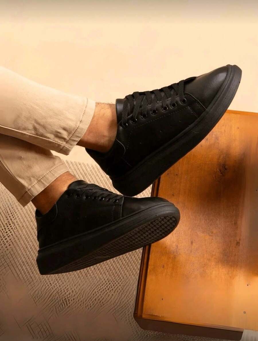 Tenis Maculino Sapatenis Casual Couro Leve Macio