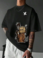 Camiseta Masculina Street Wear Algodão Premium