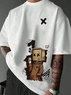 Camiseta Masculina Street Wear Algodão Premium