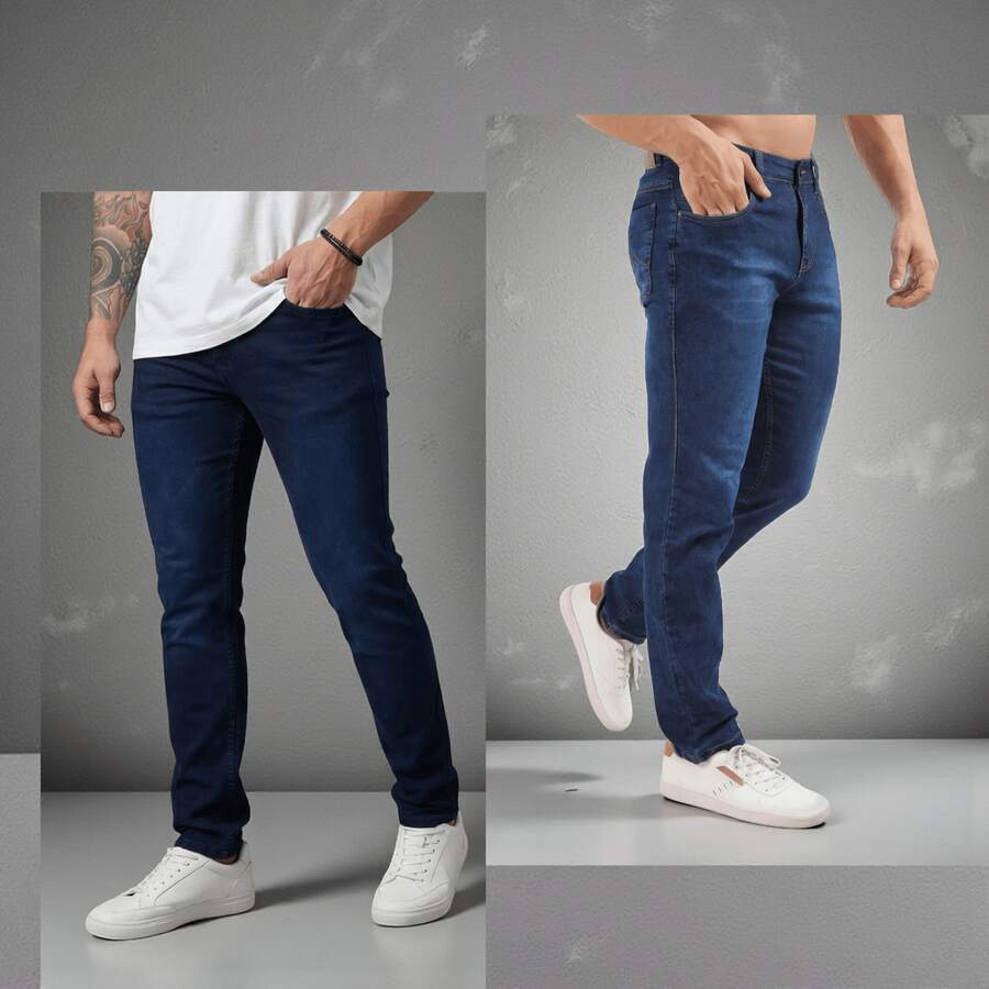 kit 3 Calças Denim Premium