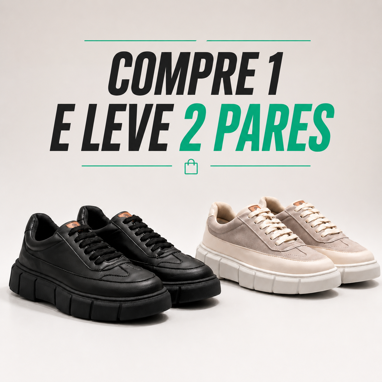 Tenis Oversized H.Boss Melburk Sneaker Masculino | COMPRE 1 E LEVE 2